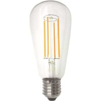LED Filament Lanterne ST64 E27 5,5W 2100K 600LM Dimbar | Belysning.online | Belysning.online