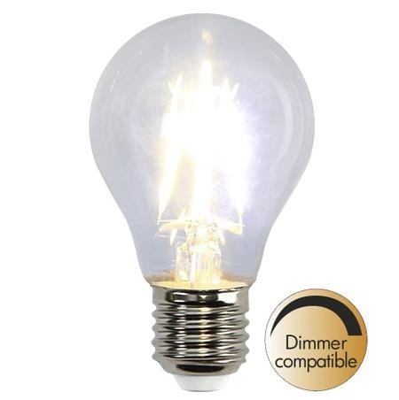 Illumination normal lyspære LED klar E27 | Belysning.online | Belysning.online
