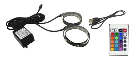 STRIPLIGHT TV USB 2X50 CM RGB M/REMOTE | Belysning.online | Belysning.online