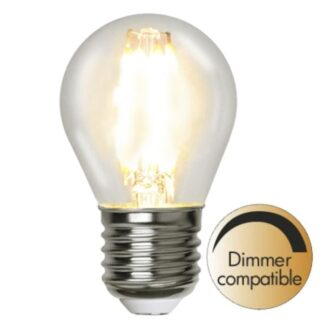 Illumination Krone lyspære LED klar E27 | Belysning.online | Belysning.online
