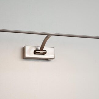 Monza-1 maleribelysning 8W stål 34cm | Belysning.online | Belysning.online