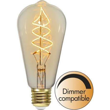 LED Lyspære Decoration lanterne E27 3W Dimbar | Belysning.online