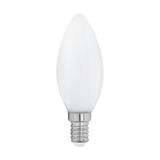 LED lyspære Krone 45mm 4,2W E27 klar Dimbar | Belysning.online